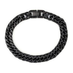Black Stainless Steel Men's Bracelet
